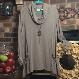 Greige tunic